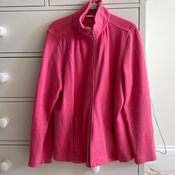 Lady Hathaway Pink Zip Up - Picture 1 of 5
